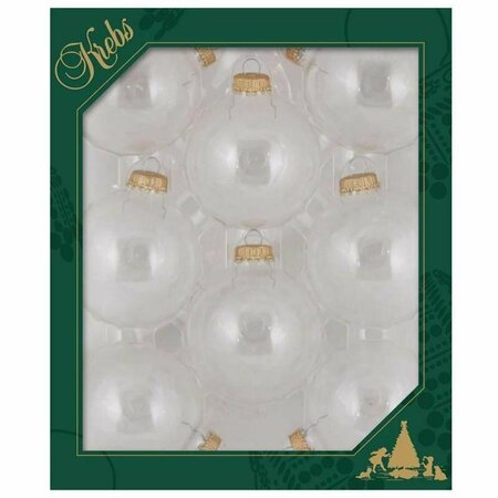 CHRISTMAS BY KREBS ORNAMENT BALL 3 in. CLR CBK70001